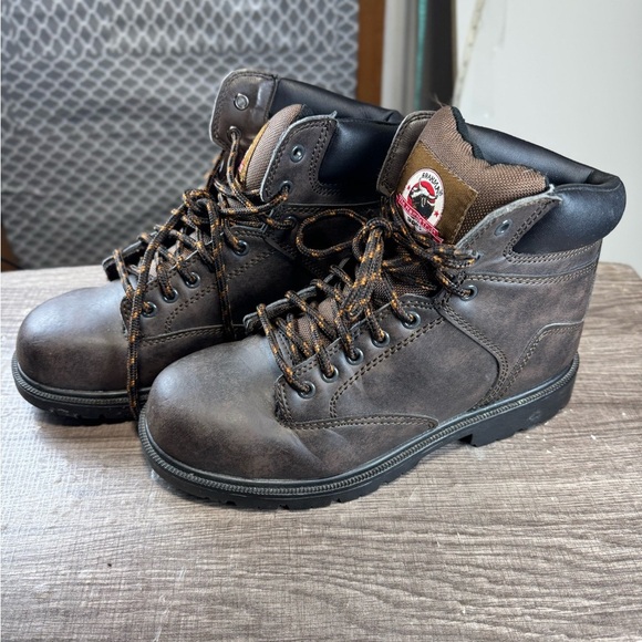 Brahma EnduroPro ANTI-FATIGUE FOOTBED Work Boots Men’s Size Size 7 And 5 1/2 - Picture 1 of 9